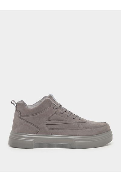 Styli High Top Lace Up Platform Sole Sneakers