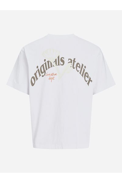 Jack & Jones Slogan Print Crew Neck T-Shirt
