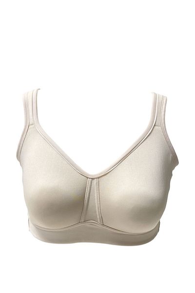 MOONLİGHT Women's White Spacer Fabric Without Underwire Bra b,c,d,e,f Cap 2173