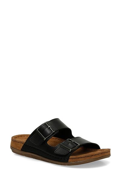 Polaris 164361.Z5Fx Black Women's Slippers