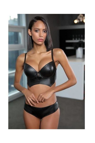 MOONLİGHT Комплект сутиен и бикини Black Fantasy за жени