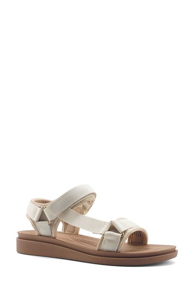 Polaris 166924 .Z5Fx Beige Women's Comfort Sandals