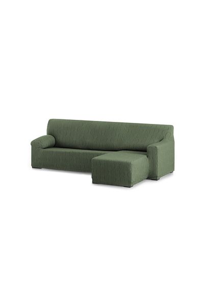 EYSA CONFECTIONES Husa elastica coltar dreapta jacquard, brat scurt, Iria, C/4 Verde