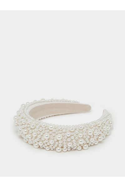 Styli Faux Pearl Embellished Headband