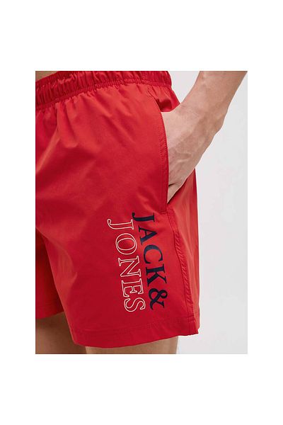 Jack & Jones Men's Red Swimwear Shorts ( 12272799 -Tr)