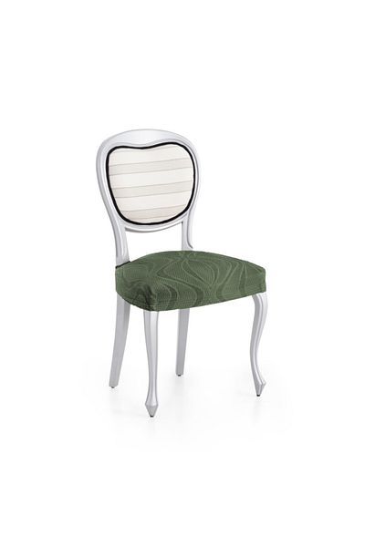 EYSA CONFECTIONES Set 2 huse scaun elastice (sezut) jacquard, Iria, C/4 Verde