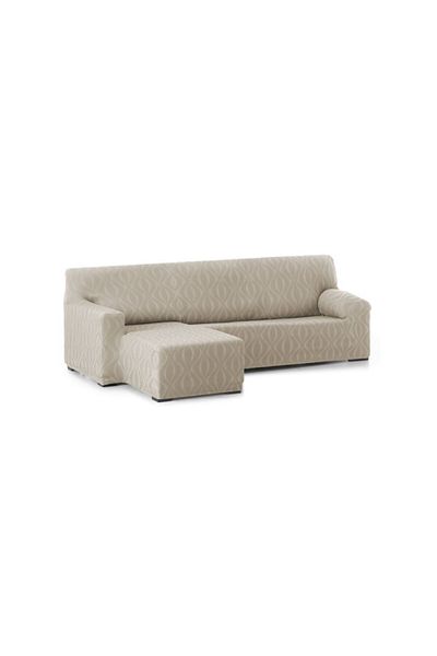 EYSA CONFECTIONES Jacquard left corner elastic cover, short arm, Iria, C/0 Beige