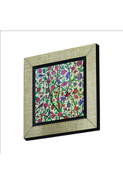 Souvenest مغناطيس MDF مطبوع إيراني صيني (Sa'di-yi Shirazi Tomb) (7 × 7 KD-66)