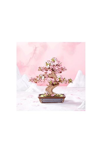 Rolife 3D Puzzle, Bonsai Sakura, RolIfe, 263 pieces