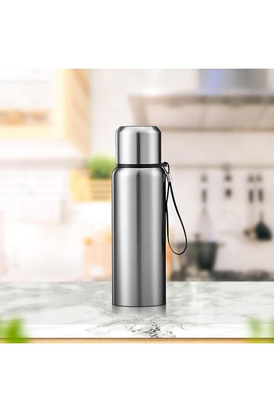 COOYA 800ml Insulated Water Bottle,Leakproof Design,with Handle Loop,Stainless Steel Material,for Beverage