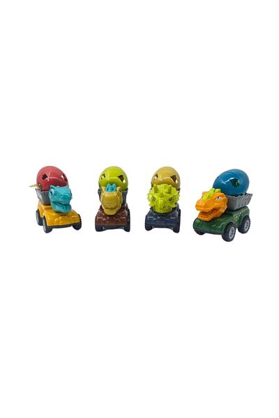 STEM 4PCS Little Dinosaur Egg Car Series - Ages 3+