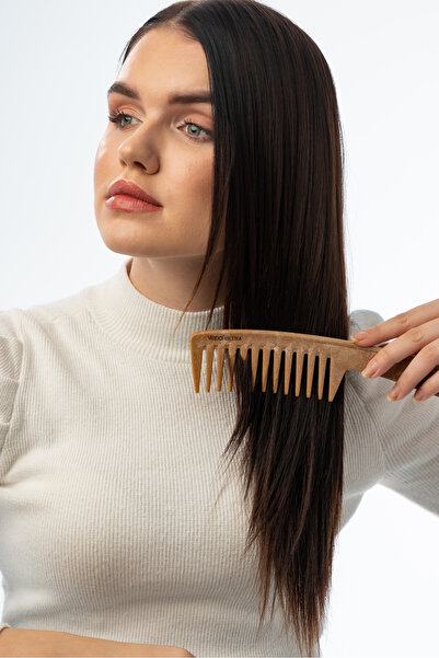 Vepa 990 Bio Tarak | Ahşap Katkılı Kompozit, Antistatik, Islak-Kuru Saç Açıcı