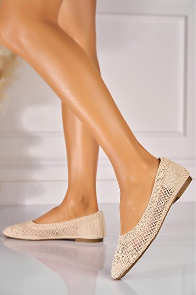 Joana Barajul Balerini Textil Bej Harlene