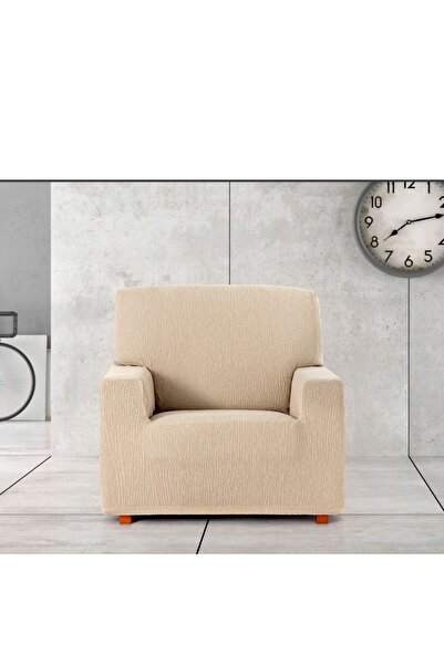 EYSA CONFECTIONES Ελαστικό κάλυμμα πολυθρόνας, Troya, C/0 μπεζ