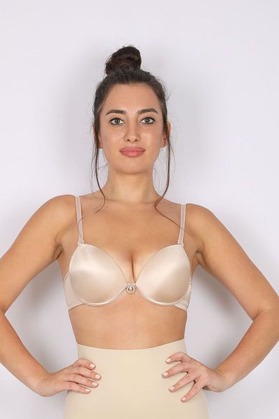 MOONLİGHT Γυναικείο σουτιέν Push-up με υποστήριξη δέρματος