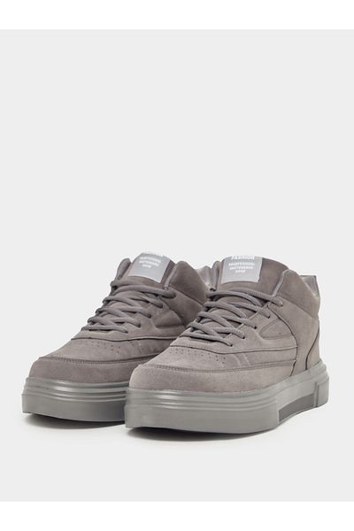 Styli High Top Lace Up Platform Sole Sneakers