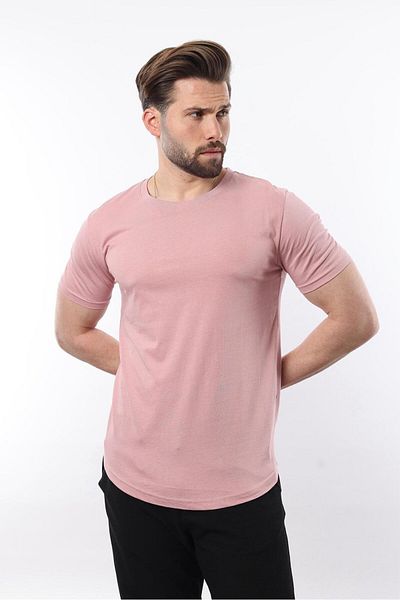 Madmext Ανδρικό T-Shirt σε πούδρα 4951