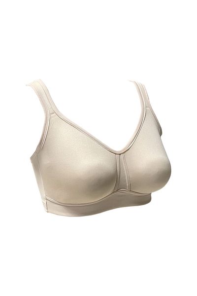MOONLİGHT Women's White Spacer Fabric Without Underwire Bra b,c,d,e,f Cap 2173
