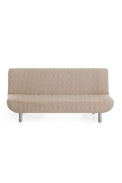 EYSA CONFECTIONES Elastic sofa cover for 3-seater sofa without arms, 180-200cm, Iria, C/1 Beige