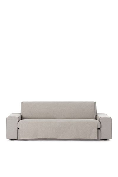 EYSA CONFECTIONES Practical 3-seater sofa cover 155cm, Valeria, C0 beige/gray