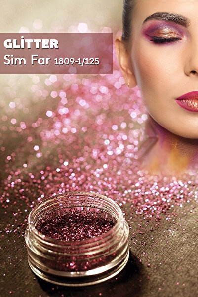 eyelash Glitter Sim Göz Farı Yüz Ve Vücut Parıltısı Glitter Sim Far 5302-1/125