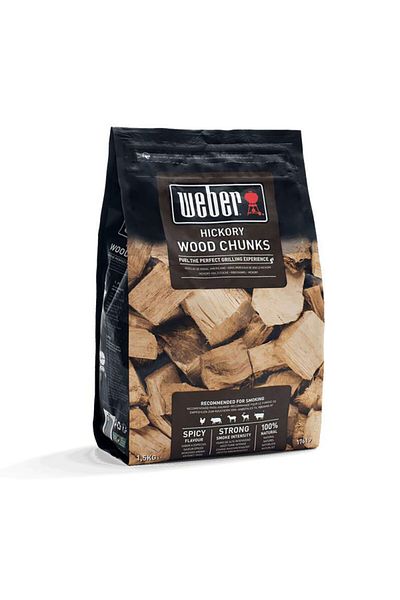 WEBER Hickory Wood Chunks 1.5kg