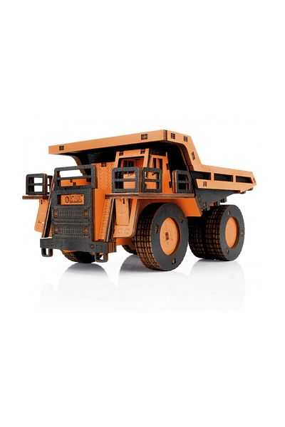 EWA 3D Puzzle, Dump Truck, EWA, Wood, 230 Pieces