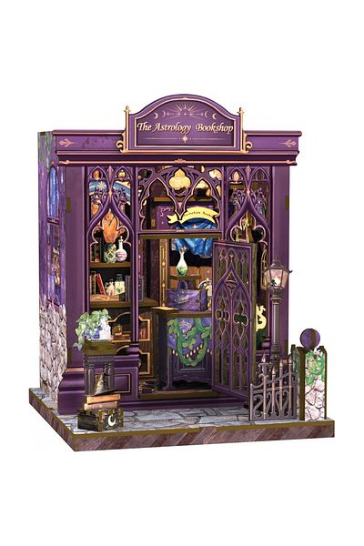 CUTEBEE 3d Puzzle, Diy Bookend, Astrology Bookshop, , 155 Pieces