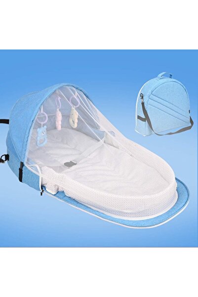 Yelajoy سرير عربة أطفال، محمول، عزل متعدد الوظائف، ناموسية، مصمم خصيصًا للأطفال