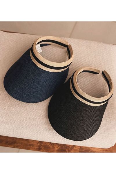 LAGRANZE Vizor Straw Hat Sun Protective Visor