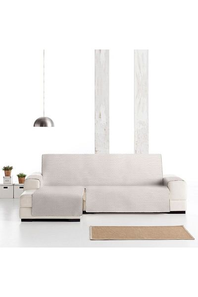 EYSA CONFECTIONES Quilted left corner cover Extra 290cm, Oslo, C/00 Ecru