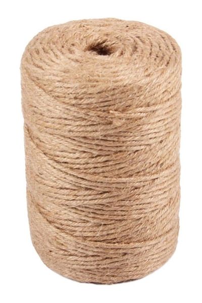 J JÜTBURADA Jütburada Σχοινί Ιούτας 3 mm 500 Gr Ψάθινο Διακοσμητικό Σχοινί