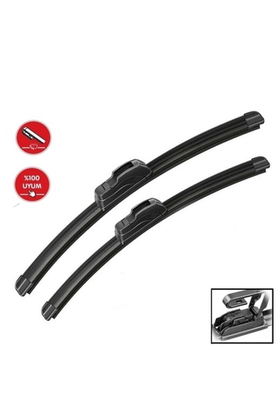 otobalcı Renault 19 R19 Europa Muz Silecek Takımı 2 Adet 500mm+500mm