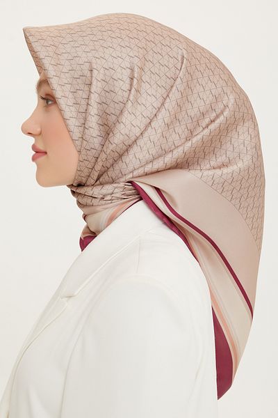 Armine ΜΕΤΑΞΩΤΟ Φουλάρι ARMIN 8724D (TWILL) (NOSTALGIA)-11