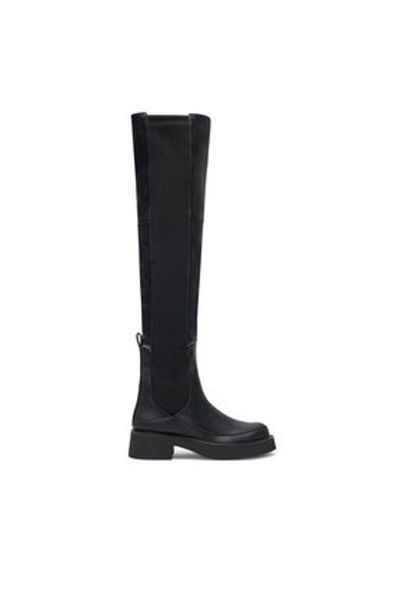 Desigual Women's Over the Knee Boots black DESIGUAL-24WSTP04 2000 NEGRO