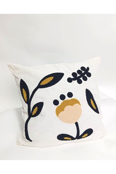 Magic Lady Punch Embroidered Decorative Design Pillowcase Punch Pillowcase Set of 2