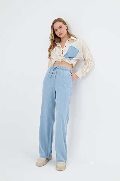 TIFFANY&TOMATO Yüksek Bel Wide