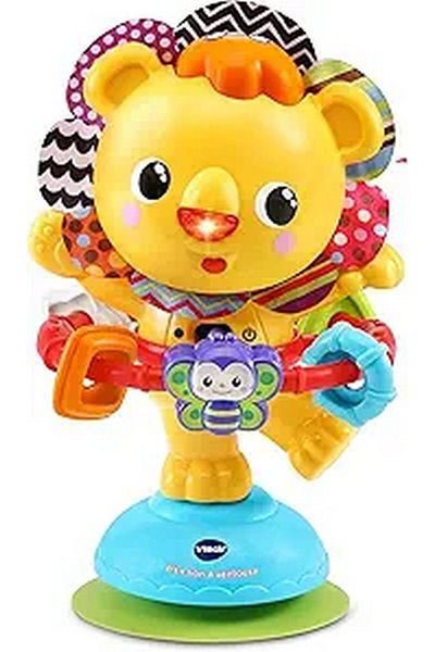 V-tech Leo Vtech rotating musical toy, 12.5 x 20.5 x 12.5 cm, in French