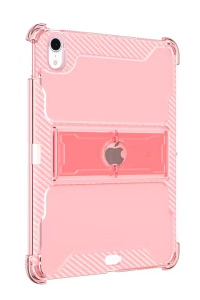 UnDePlus Apple iPad 11Th Generation A16 11Inch/10Th Generation 10.9Inch Case with Pen Compartment Stand Shockproof Transparent