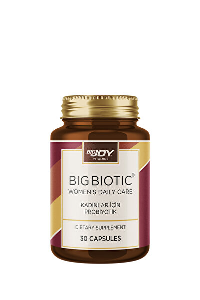 Bigjoy Vitamins Bıgbıotıc Probiyotik Women's 30 Kapsül ( Kadınlara Özel )