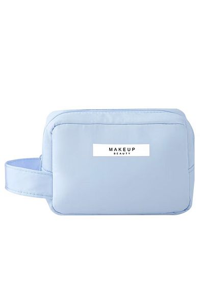 Flippy Portfard, , Cu Maner, Material Impermeabil, Pentru Cosmetice, 16 X 11 X 7 Cm, Albastru