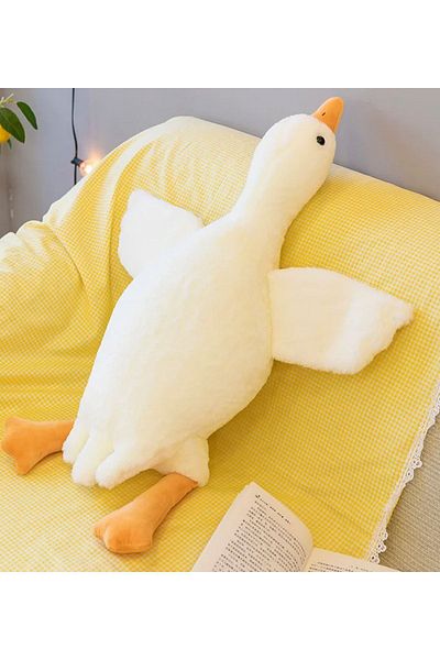 Özgüner Oyuncak 90 cm Sleeping Companion - Goose Plush Toy