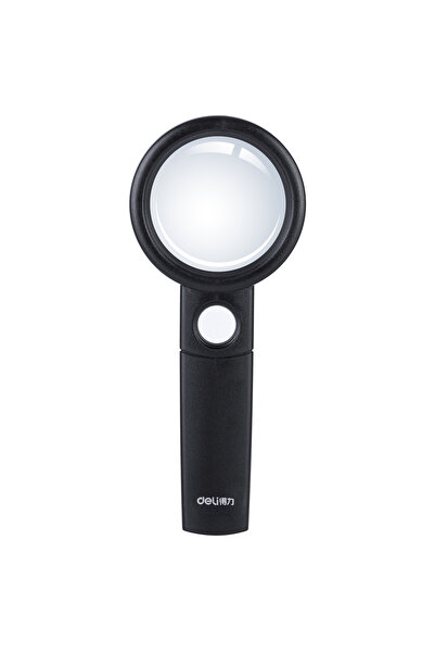 Deli عدسة مكبرة ديلي سوداء E9092