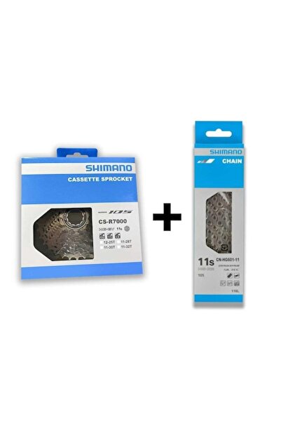 Shimano Cs- R7000 105 11-32t Ruble Cn-hg601 Zincir 11 Vites Set