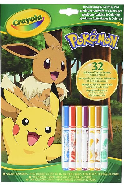 Crayola Color & Activity, Pokemon