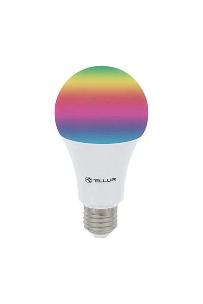 TELLUR Bec Inteligent LED Tellur Wireless E27 10W 1000lm Lumina Alba Calda RGB Reglabil