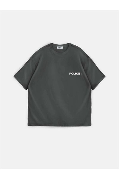 Keywest Μπλουζάκι Unisex Warn a Brother με στάμπα Oversize 100% βαμβάκι
