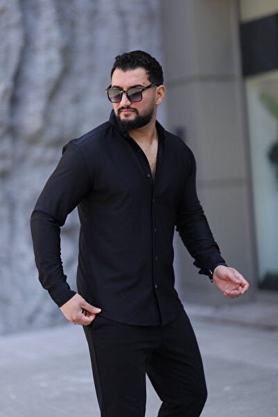 Klothy Чоловіча сорочка Slim Fit, що не мнеться, легко прасується, дихає 2479