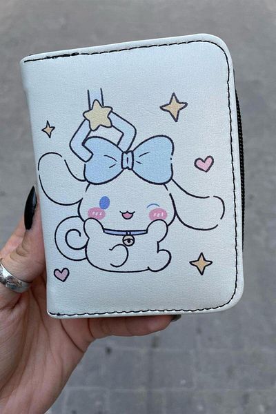 Köstebek Anime Sanrio Cinnamoroll Happy Short Wallet