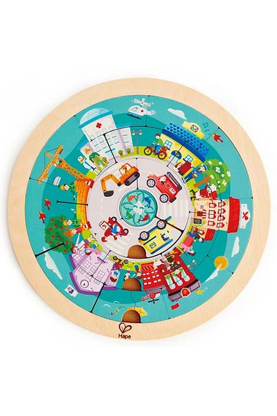 Hape Hape Jobs Roundabout Puzzle